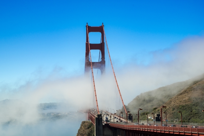 Foggy Morning Golden Gate