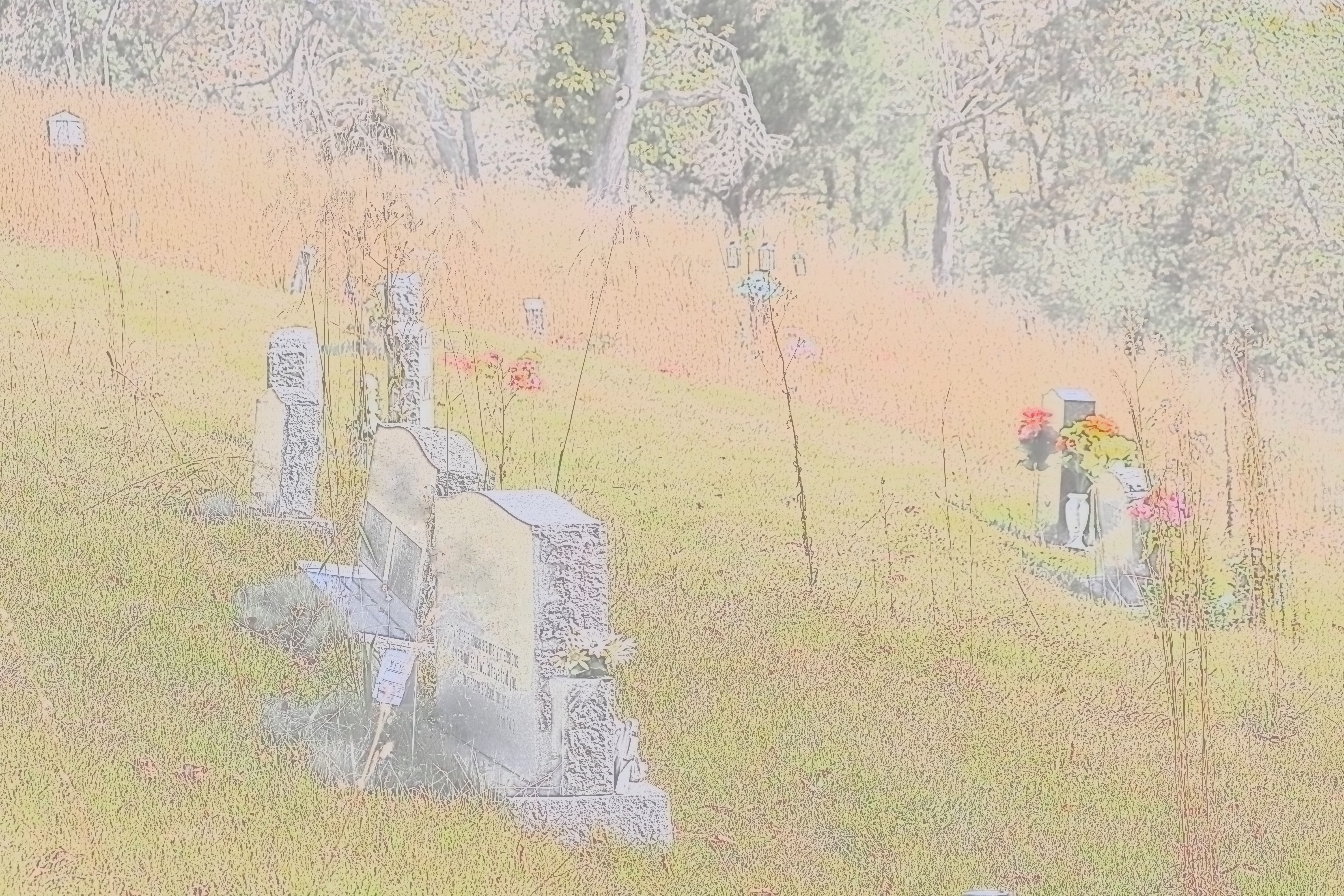 Coloring in the Cemetery